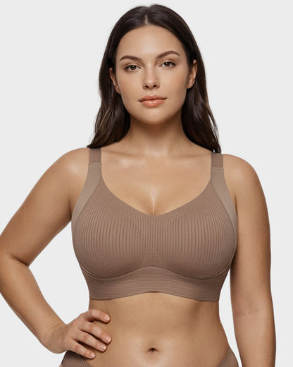 3-Pack Ribbed Everyday Lift Bra
