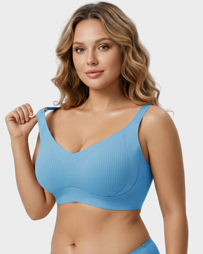 3-Pack Ribbed Everyday Lift Bra