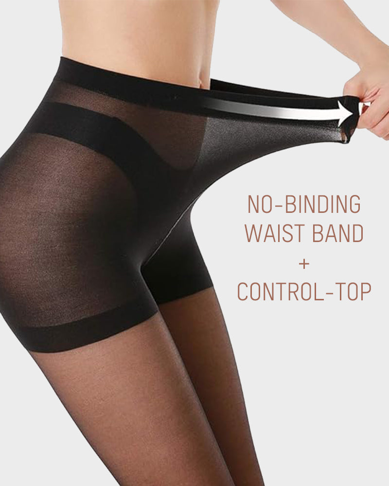 40D Run-Resistant Sheer Tights（5 Pack)