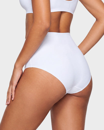 5-Pack No-Show High-Waisted Seamless Briefs