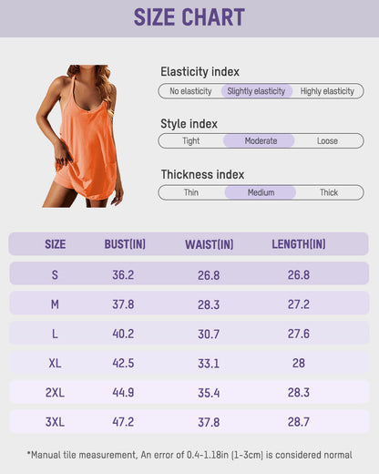Adjustable Strap Active Mini Dress with Built-In Shorts & Pockets