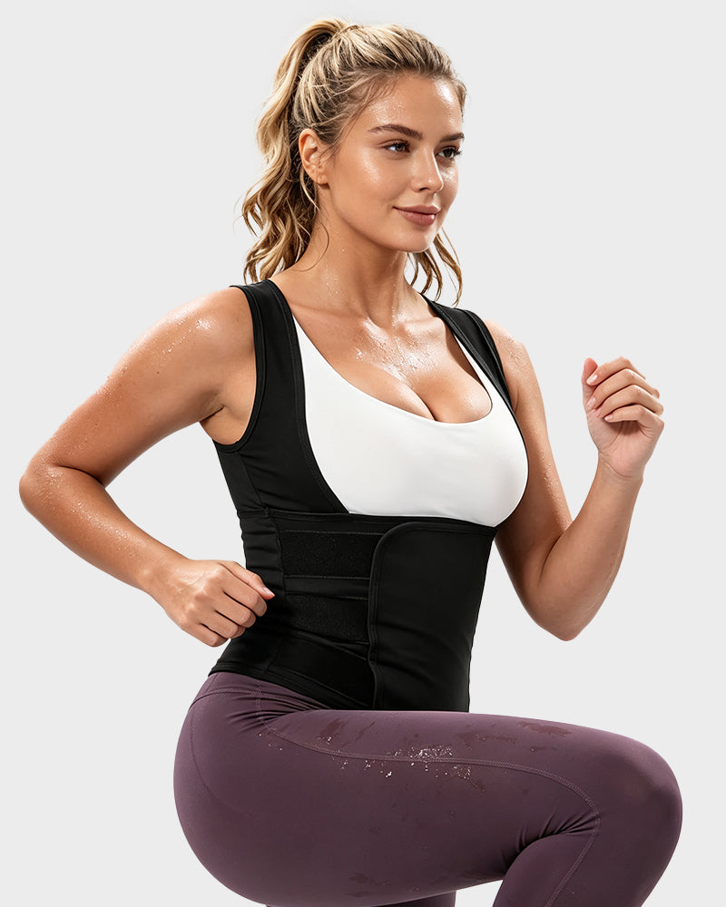 Adjustable Thermal Sweat Waist Trainer Shapewear Vest