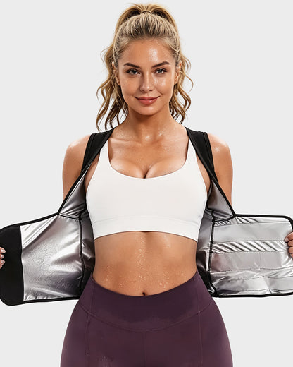 Adjustable Thermal Sweat Waist Trainer Shapewear Vest