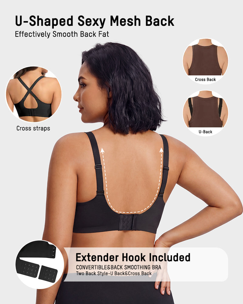 All Day Comfort Wireless Mesh Bra