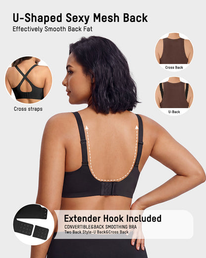 All Day Comfort Wireless Mesh Bra