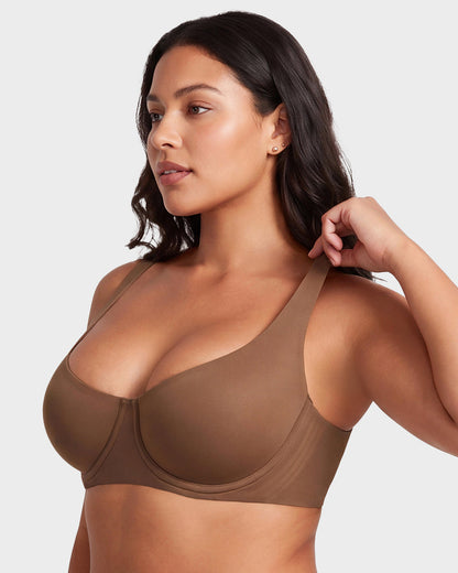 Bare-Edge™ Unlined Demi Bra with Jelly Gel