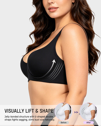 Bare-Edge™ Unlined Demi Bra with Jelly Gel