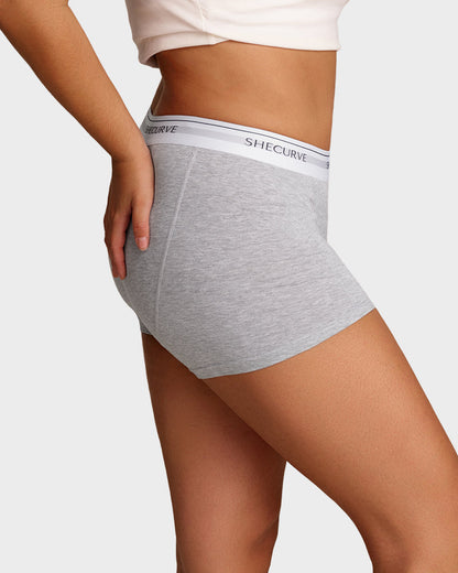 Classic Cotton Stretch Boxer Briefs (3 Pack)