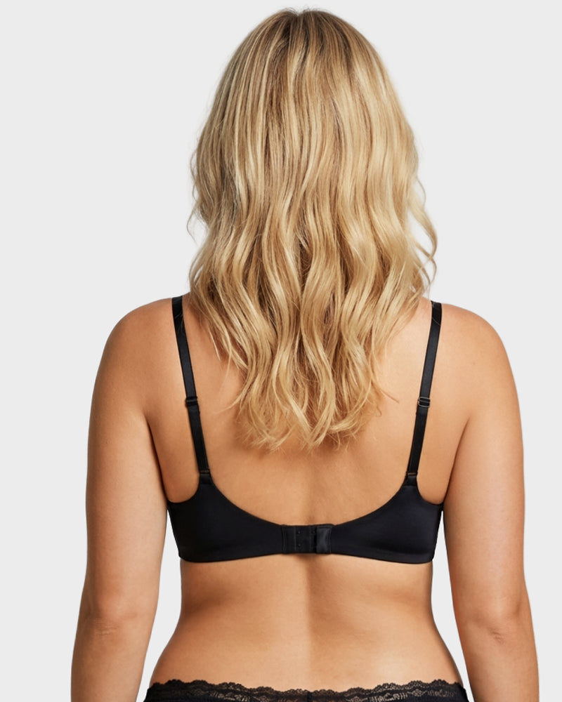 Deep V Lace Push-Up Bra