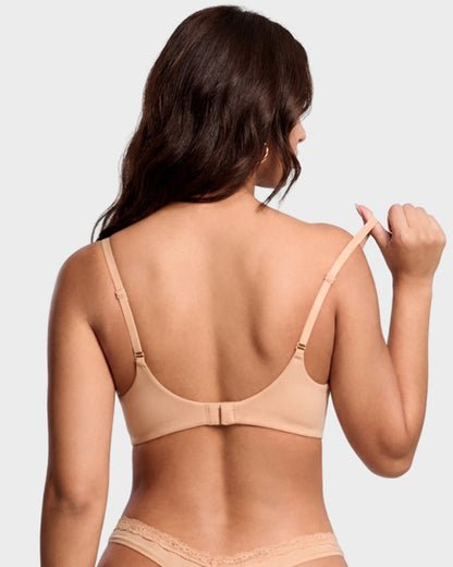 Deep V Lace Push-Up Bra