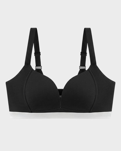 French Triangle Wireless Minimizer Bra