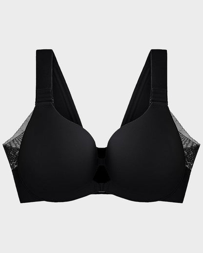 Front-Closure Adjustable Lift Bra