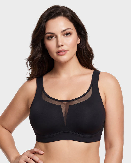 Full Coverage Wireless Minimizing Bra