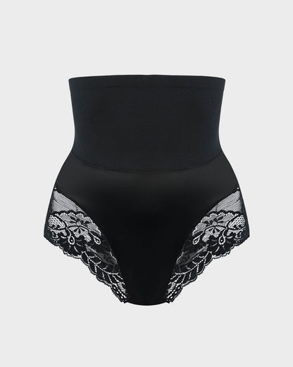 High-Waist Seamless Lace Shaping Panty (3 Pack)