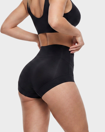 High-Waisted Double-Layer Tummy-Control Briefs(6 pack)