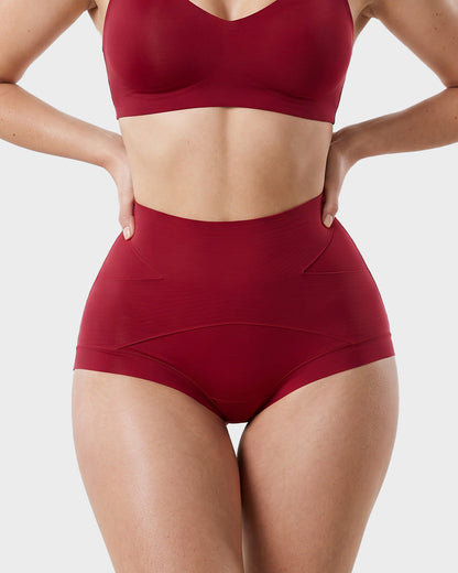 High-Waisted X-Band Seamless Shaping Briefs(6 pack)