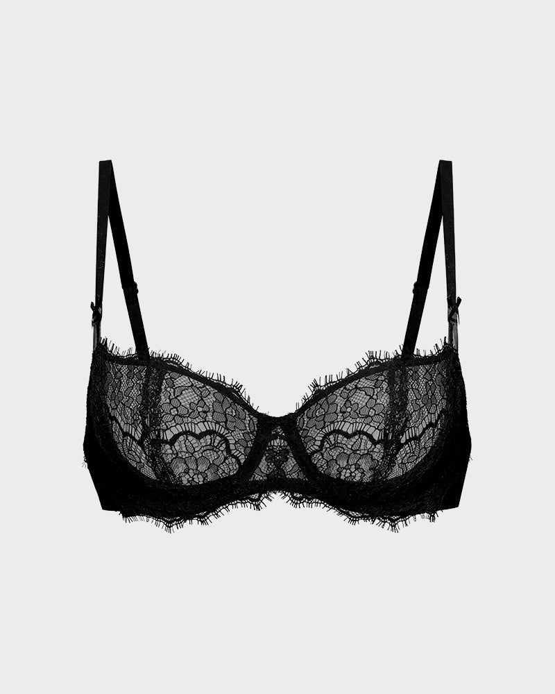 Lace Unlined Balconette Bra