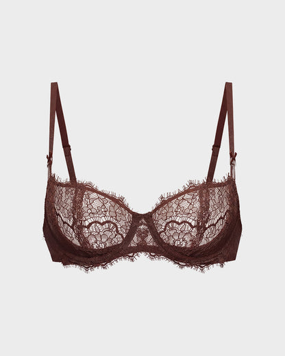 Lace Unlined Balconette Bra