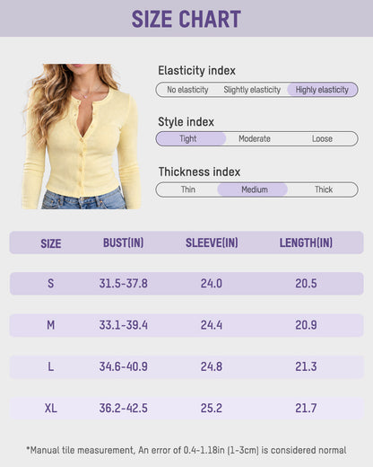 Lightweight Ribbed Button-Front Cardigan