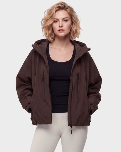 Lightweight Waterproof Hooded Jacket