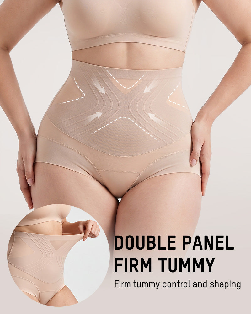 Liquid-Sculpt™ Tummy-Control Butt-Lift Briefs（5 Pack）