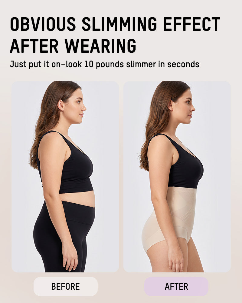 Liquid-Sculpt™ Tummy-Control Butt-Lift Briefs（5 Pack）