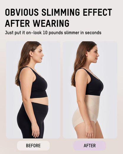 Liquid-Sculpt™ Tummy-Control Butt-Lift Briefs（5 Pack）