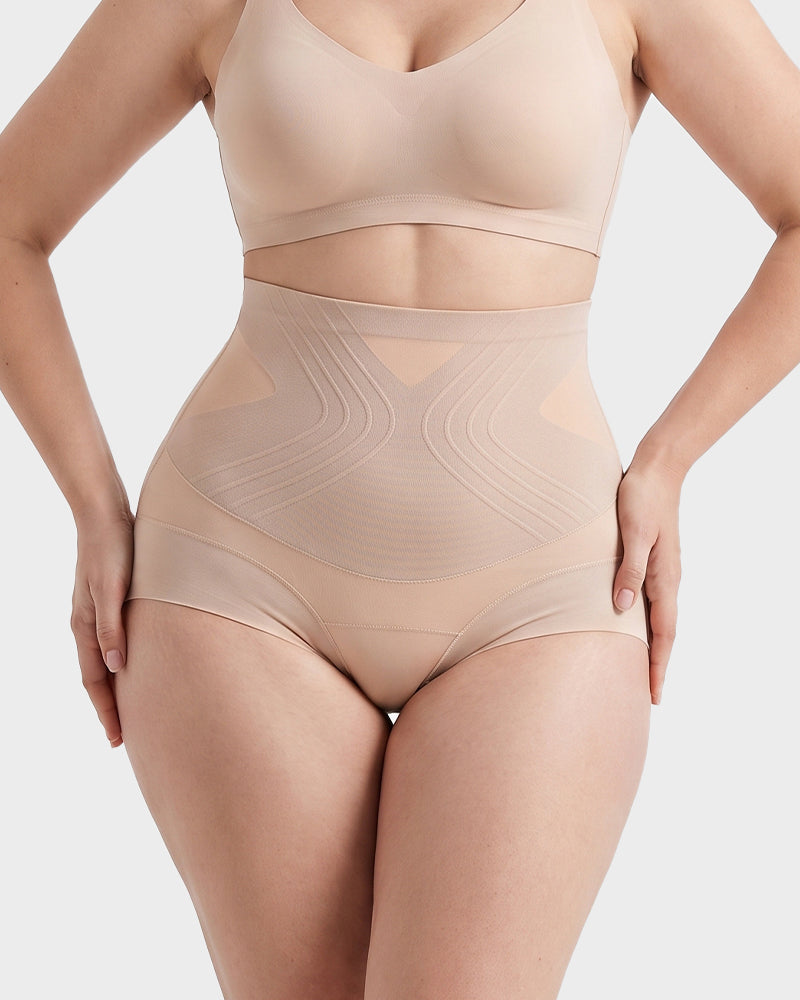 Liquid-Sculpt™ Tummy-Control Butt-Lift Briefs（5 Pack）
