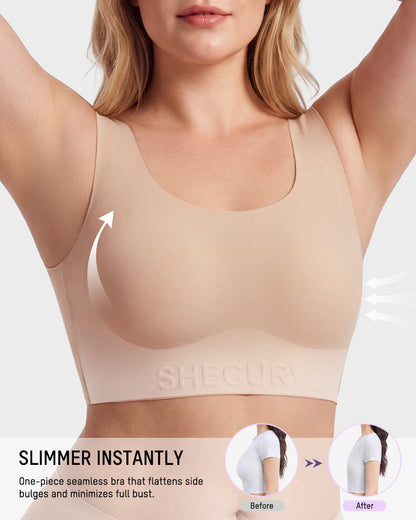 Paper-Thin Seamless Support Tank Bra