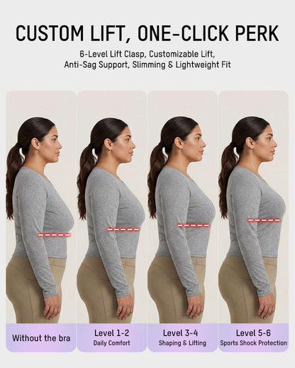 Piano Clasp™ 3D Lift Wireless Bra