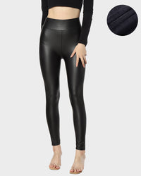 Black matte thin fleece