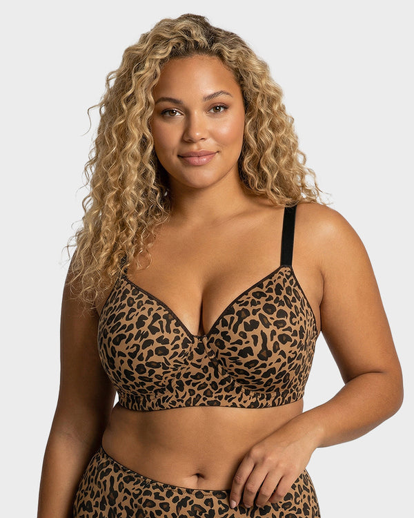 Seamless Lift Minimizer Bra