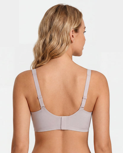 Seamless Deep V Push-Up Wireless Bra