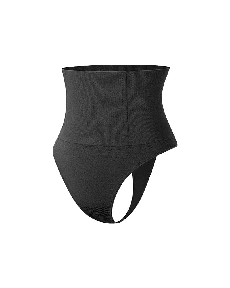 Seamless High-Waisted Shaper Thong Panty