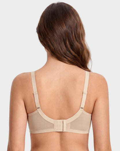 Seamless Mesh Unlined Underwire Bra