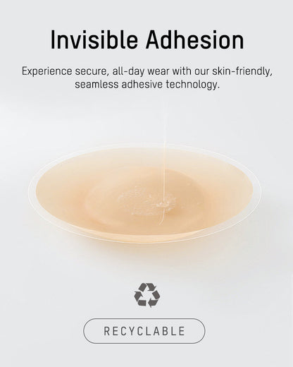 Seamless Non-Adhesive Nip Covers(2 Pairs)