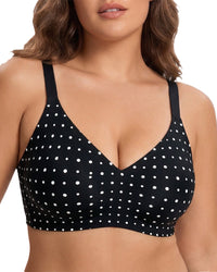 Black Polka Dot