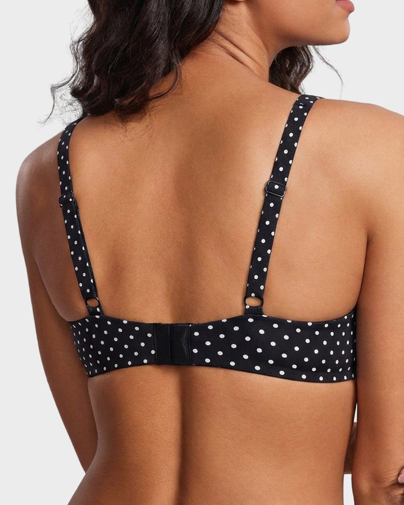 Seamless Unlined Underwire Balconette Bra