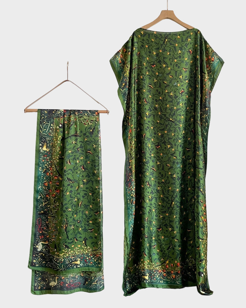 Silky Beach Cover-Up Shawl