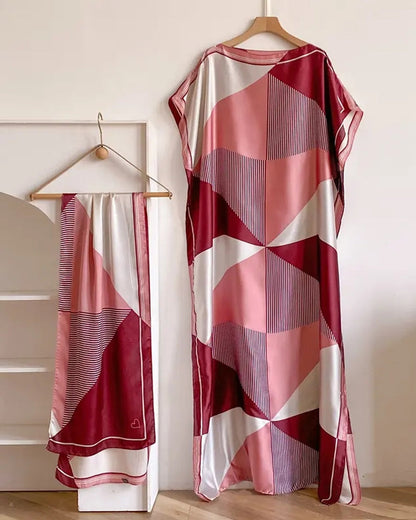Silky Beach Cover-Up Shawl