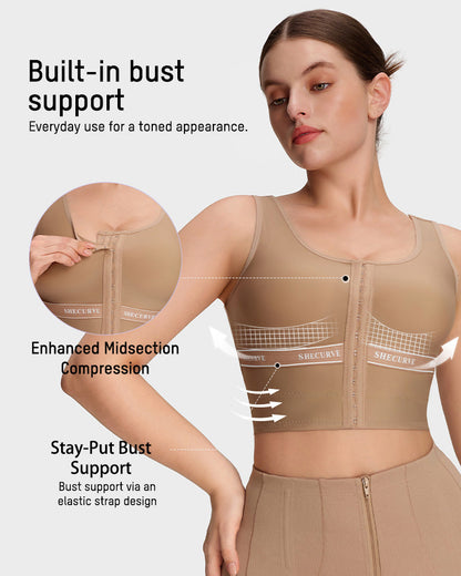 Sleeveless Posture-Correcting Shaping Support Vest