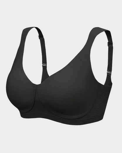 Teardrop Full-Coverage Wireless Minimizer Bra