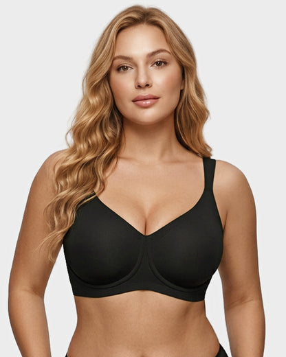 Teardrop Full-Coverage Wireless Minimizer Bra
