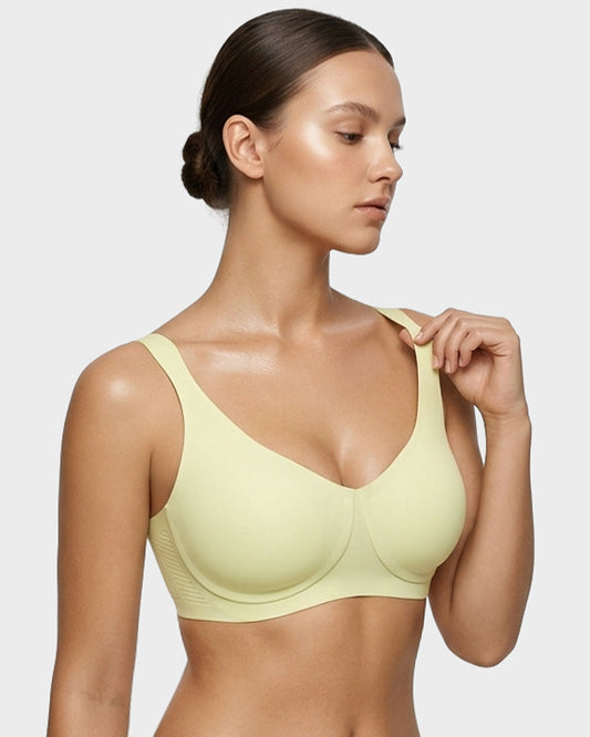Teardrop Full-Coverage Wireless Minimizer Bra