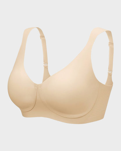 Teardrop Full-Coverage Wireless Minimizer Bra