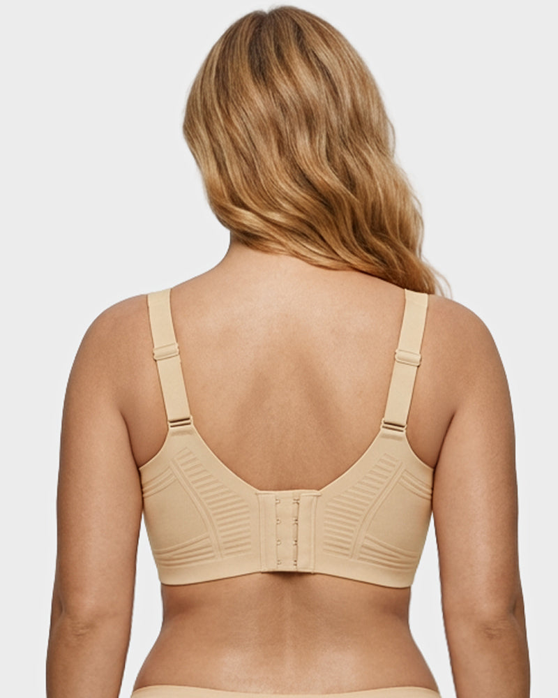 Teardrop Full-Coverage Wireless Minimizer Bra
