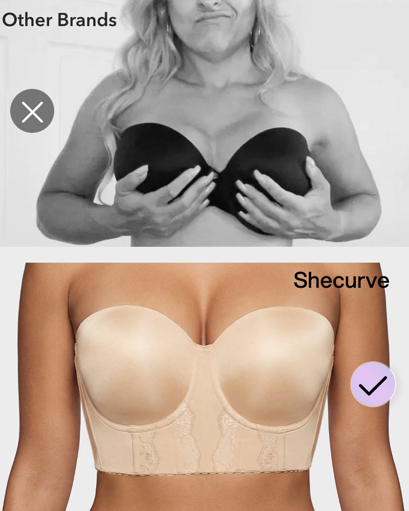 The Low Back Strapless Bra