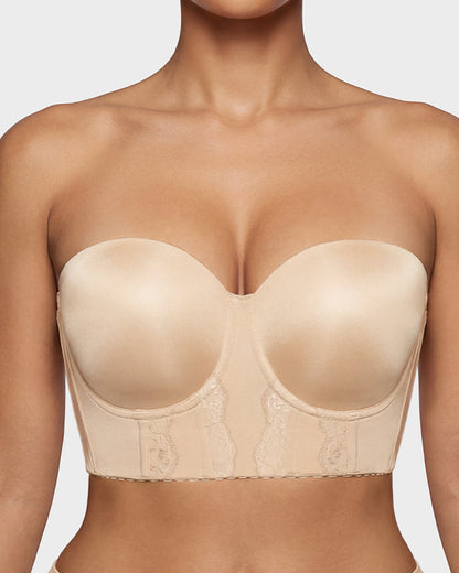 The Low Back Strapless Bra