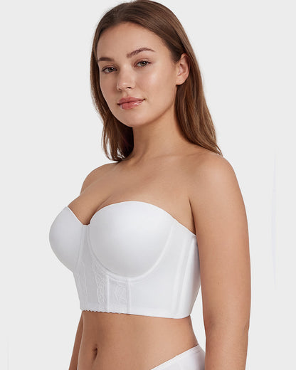 The Low Back Strapless Bra