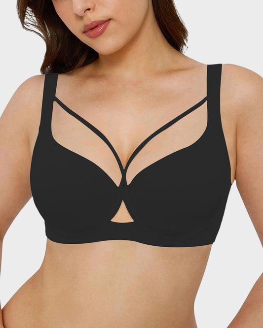 Underwire Round-Shaping Push Up Minimizer Sexy Bra